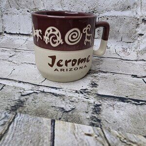 Jerome  Arizona Cup Mug  Southwestern Petroglyphs